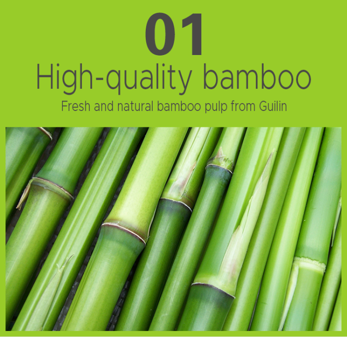 1x Bamboo Facial Tissue [READY STOCK] 3 ply 405 pieces RM0.02 per