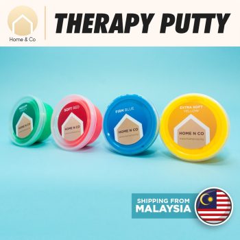 IMG_7077 ✅ Comes in individual plastic containers (100g each) ✅ Available in 4 different resistance level : BLUE ➡️ firm GREEN ➡️medium RED ➡️ soft YELLOW ➡️ Extra soft ✅ Non-toxic , Non-sticky , suitable for kids & adults ✅ Stretchable , pinch-able, mouldable , squeezable <img class="alignnone size-full wp-image-20387" src="https://www.homenco.my/wp-content/uploads/2020/10/Screenshot-2020-10-29-at-1.13.50-AM.png" alt="therapy putty malaysia magnetic whiteboard malaysia" width="470" height="201" /> therapy putty,finger exericse,hand putty Order Now