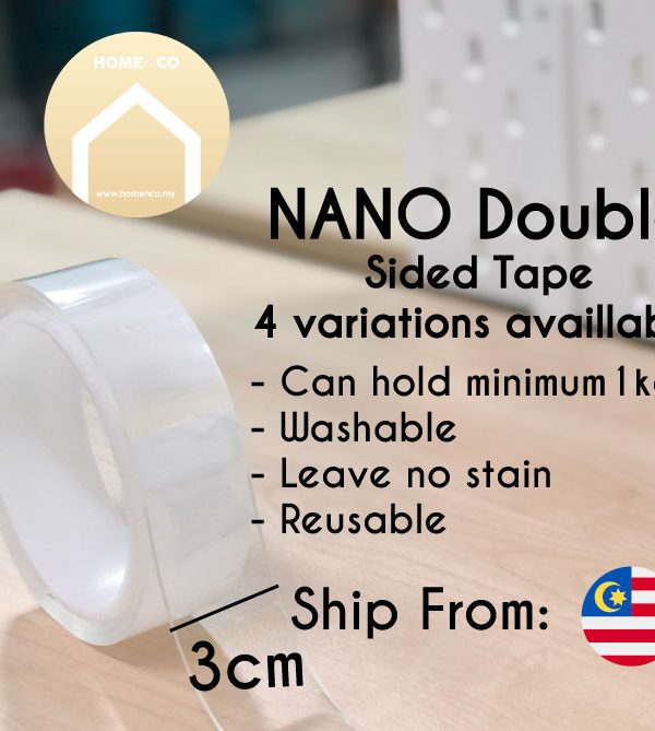 Nano Double Sided Tape 3M with Multi Usage Double Sided Washable 2023 Technology