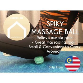 WhatsApp Image 2021-04-17 at 20.15.15 (1) Spiky Ball for Massage & Tiny Easy to Carry Around. Body massage relieve pain on muscle. Good to use on shoulder and back. SELF Myofascial release or trigger point therapy quickly helps to relieve tight muscle IMMEDIATELY ‼️ How to use: When rolling the ball along the muscles, the spikes on the balls release tightness on the muscles that is due to myofascial trigger point. Those are the “knots” that are formed in the muscle due to prolonged poor posture or muscle overuse. When to use spiky massage ball? (Any aches and pain, injuries etc) - Upper and lower back pain - Shoulder pain - Neck pain - Tightness in the hamstring, buttocks - Carpal tunnel syndrome - Plantar fasciitis spiky ball,spiky ball for massage