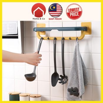 IMG_1558 Multipurpose RACK & Hook Suitable for Bathroom OR Toilet Stick ON - without drilling. Super strong adhesive on wall / glass / ceramic. Foldable to save space Can hold up to 3 kg CAN BE USED AS : Towel Hanger Rack ; Bathroom Hand Towel Rack, Cloth Rack, Popular Colour 2021 Suitable for smooth surfaces like glasses, wood, fridge door, marble, ceramic tiles. Steps to install: 1. Cleaning surface with cloth (to remove oil from surface) 2. Install rack onto adhesive tapes 3. Stick on wall & leave for 12 hours or more to make sure adhesive tape stick strongly on surface