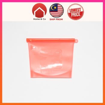 IMG_2843 Reusable silicone food storage bag with extra seal on top. Sizes 500ML.1000ML 1500ML Cook It >> Fridge It >> Store It Can use for Everything! Ideal for travel, school lunches, baby items, cell phones, makeup and more. Home n Co silicone bag is non-toxic and temperature-resistant, it's perfect for safely storing and cooking food. Made of 100% pure silicone and BPA and BPS free It complies with FDA and European food-grade standards. Multicolour available - Multipurpose silicone bag Flexible so can fit your fridge easily. Able to keep solid and liquid. Can be easily cleaned. Microwavable together with your food Colours : Wine Red | Navy Blue | Forest Green | Clear White Sizes: 500ml 19.5cm x 18.8cm x 14.5cm 1000ml 23cm x 17.3 x 18.8cm 1500ml 27.5cm x 21cm x 22.5cm