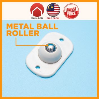 IMG_2945 Turn your furniture n small items at home into moveable ones. Convenient Avoid your floor being damaged when moving furniture. Add-on wheels for these items. Holds up to 8kg   Comes in 2 variant - Stainless stell ball roller - Plastic ball roller Order Now