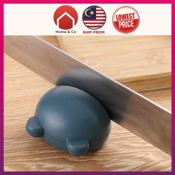 IMG_6805 HNC Nordic Style Mini Knife Sharpener Good for Kitchen Decor Cute n Useful Quick , Light & Safe Sharpens knives & scissors, cutters easily. Scandinavian Minimalist Kitchen Design and Decor 2021 Popular Colour Best Home Products 2021 3 Colours Available knife sharpener