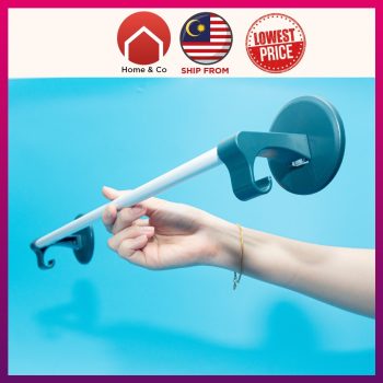 IMG_6835 <h4>HNC Adhesive Towel Rack</h4> Simplistic towel hanger with multiple hanging spots Light weight with strong adhesive tapes No drilling, easy to install and to be done in less than 2 minutes Modernize design with trendy colours Dimension : 46.5(L) x 7.5(W) x 5 cm(H) towel rack