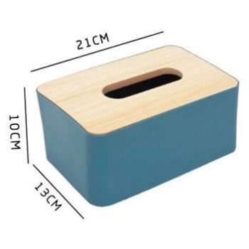 IMG_6959 HNC Modern Wood Design Tissue Box ✅ Made by plastic body and wood painted design colour top to bring up the style in your house ✅ Elegant Style ✅ Nordic design lovers' favourite and top pick ✅ Multicolour available ✅ High Quality & Durable ✅ Fits Majority of the tissue refill pack Size: 21.0 cm * 13.0 cm * 10.0 cm tissue box