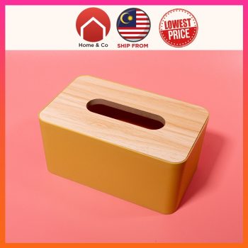 IMG_6962 HNC Modern Wood Design Tissue Box ✅ Made by plastic body and wood painted design colour top to bring up the style in your house ✅ Elegant Style ✅ Nordic design lovers' favourite and top pick ✅ Multicolour available ✅ High Quality & Durable ✅ Fits Majority of the tissue refill pack Size: 21.0 cm * 13.0 cm * 10.0 cm tissue box