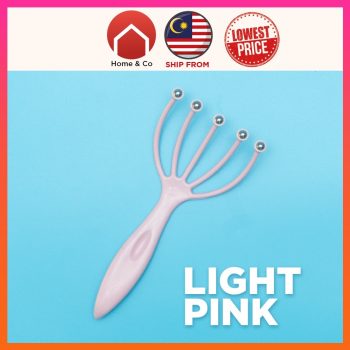 IMG_6988 Scalp Massager Relieve itchiness on head and scalp with the BEST tool 5 fingers liked metal balls to massage scalp Feelings of a masseur High Quality 2 Colours available ; pink & blue scalp massager