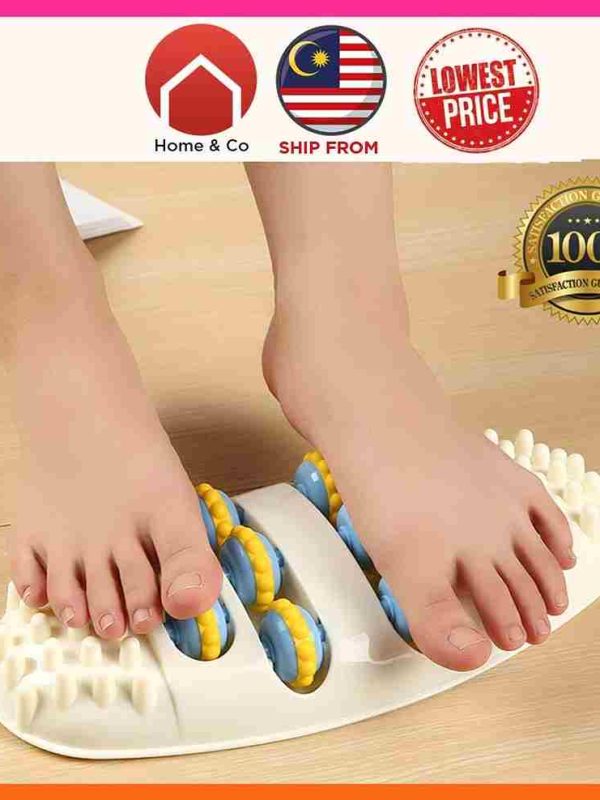 Pengurut Tapak Kaki | Foot Massage Roller Relax Stimulating Acupoint Foot Plantar Fasciitis Roller Reflexology | 脚底按摩器
