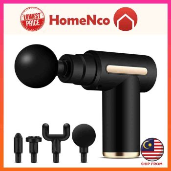 <strong>HNC Massage Gun</strong> <strong>Product Features:</strong> ✔ Material: Metal ✔ Color classification: Emerald Green/ Midnight Black ✔ Product size: 19*14*5cm ✔ Choose according to fitness effect: muscle relaxation ✔ Massage head material: ABS ✔ Battery capacity: 1800mAh ✔ Maximum power: 30W ✔ 6-level variable frequency vibration ✔ Long Lasting Battery ✔ LED digital display massage gun Order Now