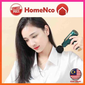 <strong>HNC Massage Gun</strong> <strong>Product Features:</strong> ✔ Material: Metal ✔ Color classification: Emerald Green/ Midnight Black ✔ Product size: 19*14*5cm ✔ Choose according to fitness effect: muscle relaxation ✔ Massage head material: ABS ✔ Battery capacity: 1800mAh ✔ Maximum power: 30W ✔ 6-level variable frequency vibration ✔ Long Lasting Battery ✔ LED digital display massage gun Order Now