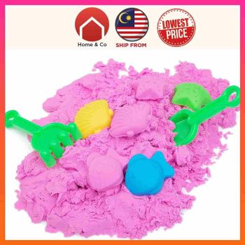 <strong>Fun Kinetic Sand Play Set Indoor Kids Toy</strong> 【 𝗦𝗣𝗘𝗖𝗜𝗙𝗜𝗖𝗔𝗧𝗜𝗢𝗡 】 ✔️ Color : Yellow / Blue / Green / Orange / Sand / Pink / Purple. ✔️ Material: PVC. ✔️ Size: 23.5 x 15.5 x 2.5 cm. ✔️ Weight : 1 pound (0.45kg). kinetic sand Order Now