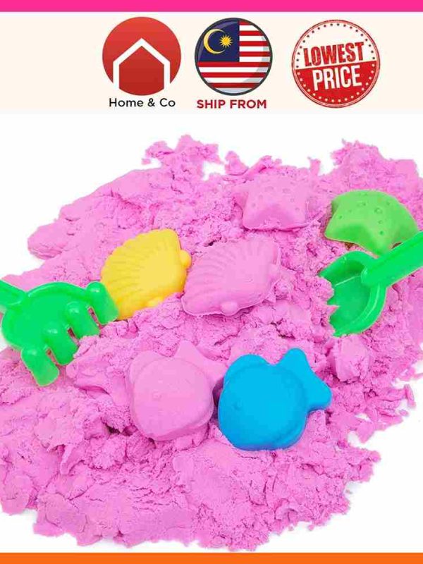 Kids Favourite | 0.45kg THE SAND Fun Kinetic Sand Play Set Indoor Kids Toy