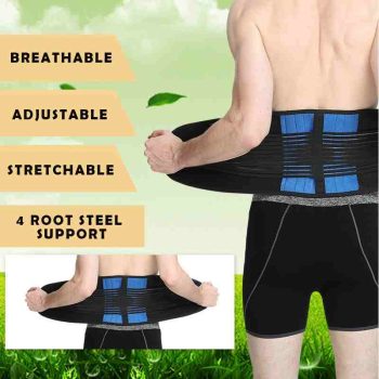 Highlight: 🌟 4 steel root support 🌟 Waist Support 🌟 Breathable Material 🌟 Stretchable 🌟 Pain Relief 🌟 Comfort wearable Features: ✨ Waist Support is to relieve lumbar muscles strain ✨ Provides support to your hip and waist ✨Helps to relief pain and improve posture ✨ User-friendly; can be wear anytime ✨ Aid with healing and comfort Kegunaan : ✨ Memberi sokongan pada lumbar and tulang belakang ✨ Mengurangkan sakit pinggang , lumbar , tulang belakang ✨ Membetulkan posisi badan | Alat Pembetul ✨ Boleh dipakai setiap hari ✨ Diperbuat daripada bahan yang memberikan keselesaan ✨ Tidak akan rasa panas   Size available: S/M/L/XL back support Order Now